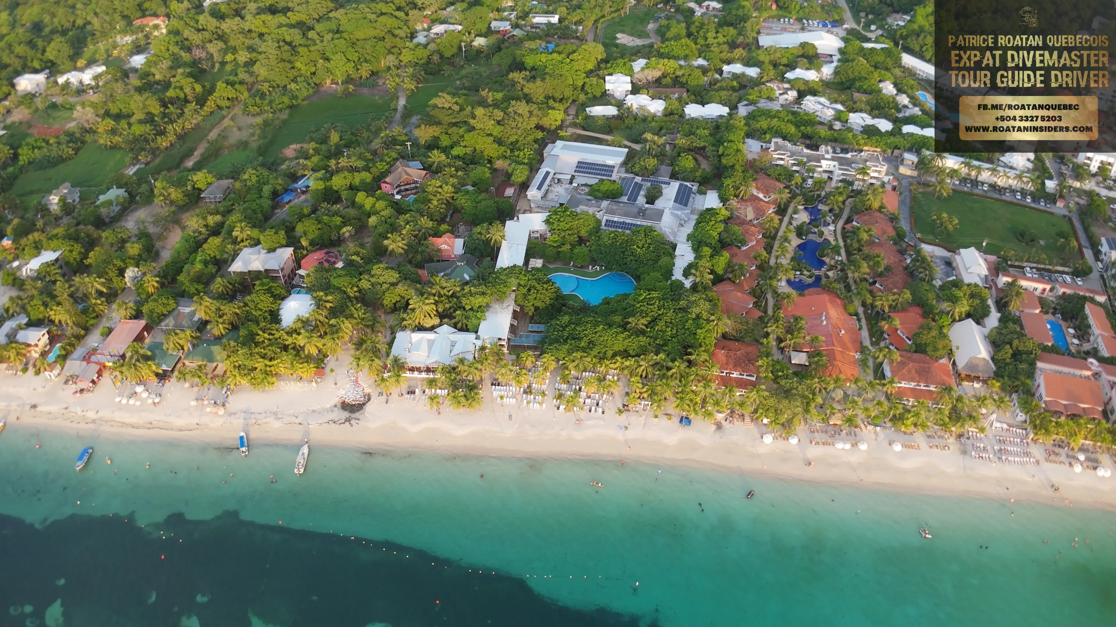 Activités gratuites à Roatán en escale de croisière
