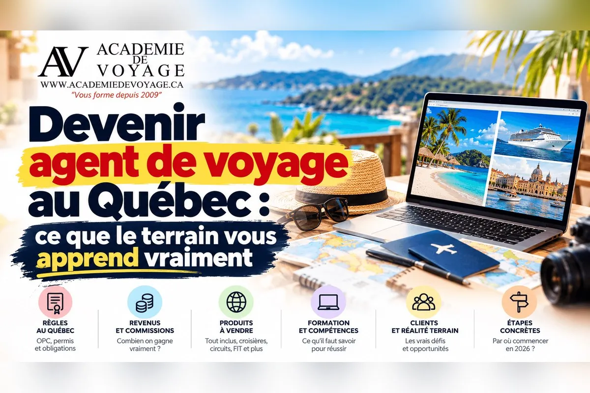 Becoming a Travel Agent in Quebec: What the Field Really Teaches You