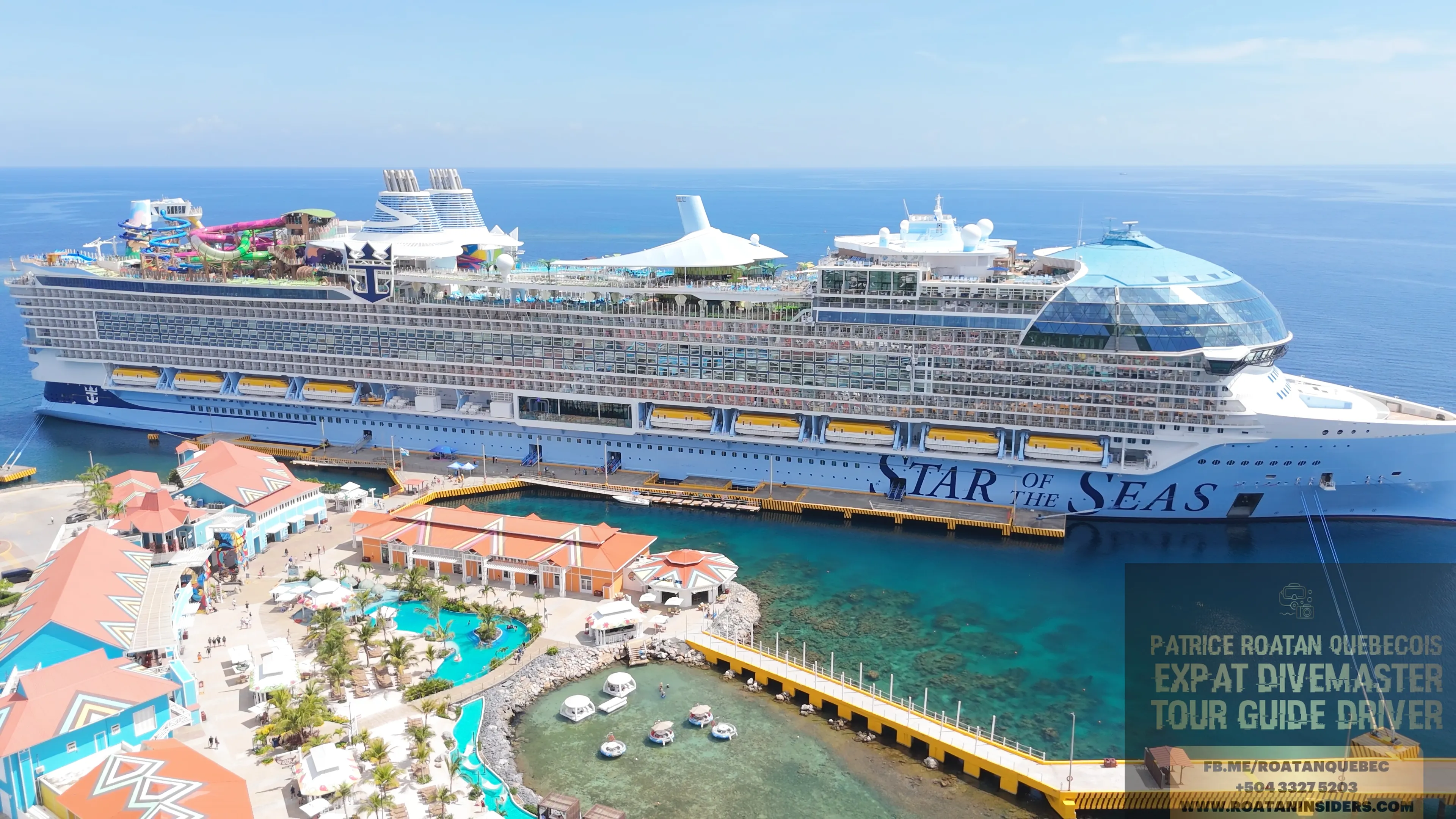 Star of the Seas : son itinéraire, et le jour où il est à Roatán